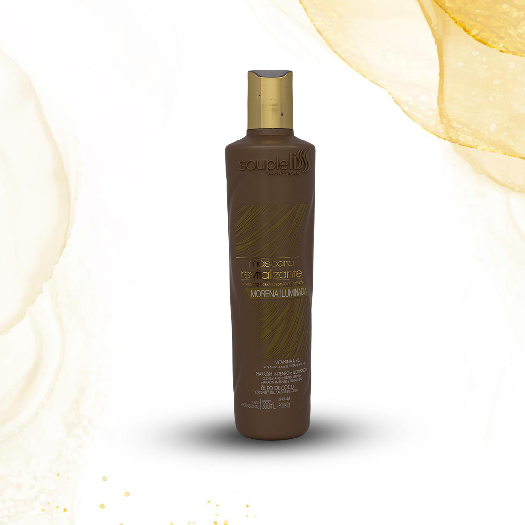 Mascarilla marrón revitalizante MASK 300 ML Soupleliss