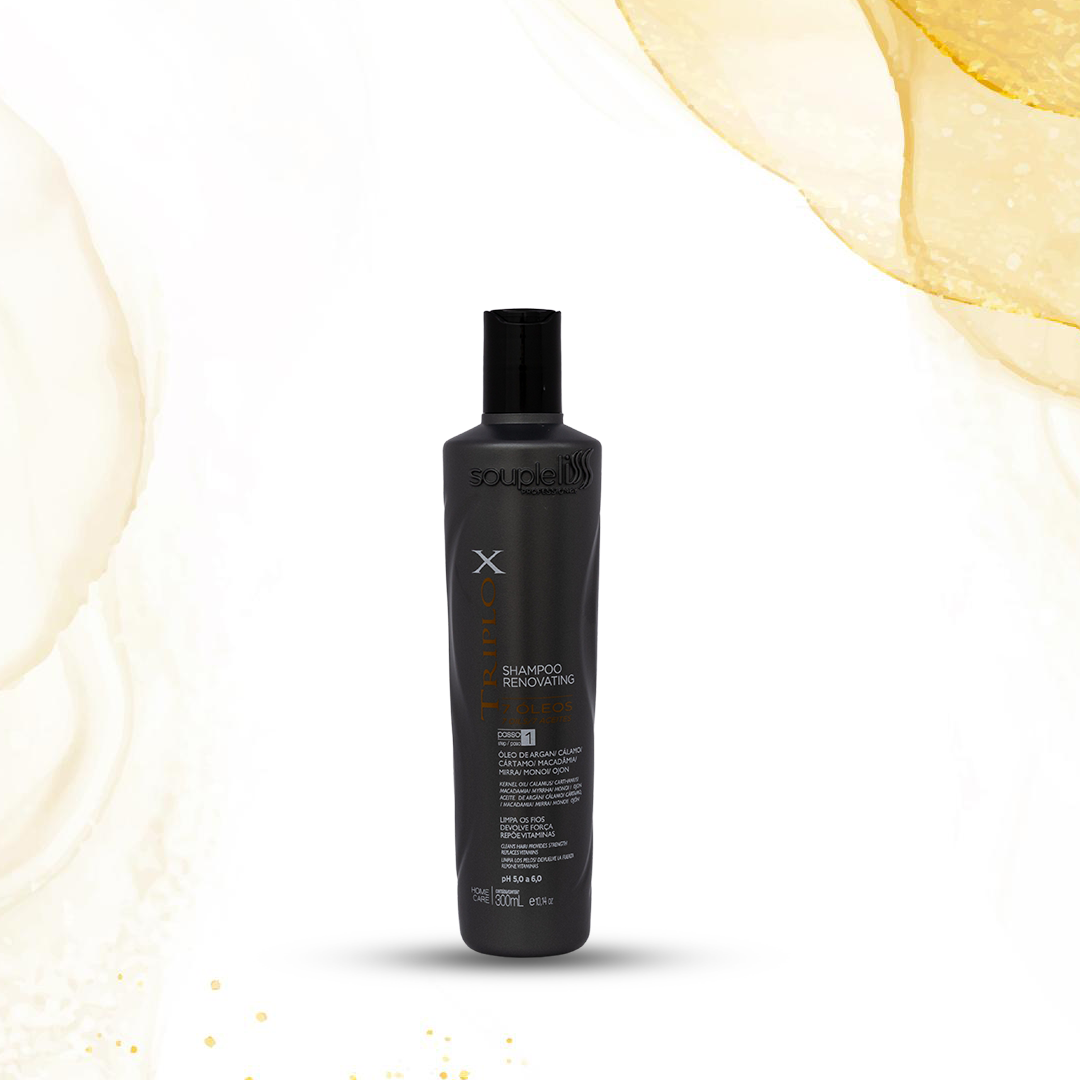 TRIPLE X RENOVATING SHAMPOO 300 ML Soupleliss